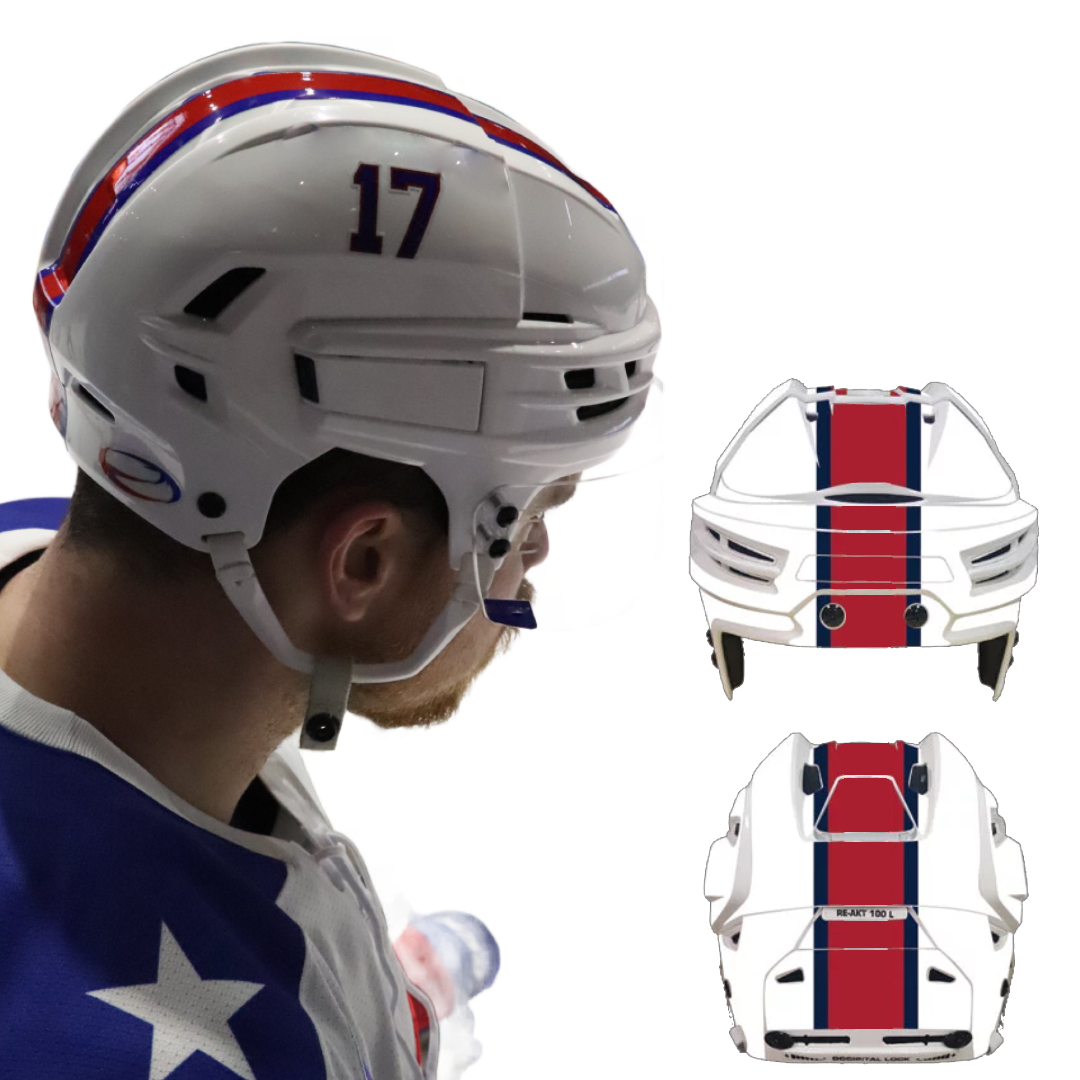 McGill Helmet Stripes