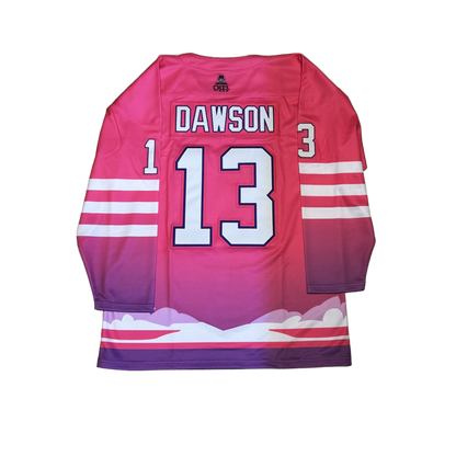 Pink Llama Home - Hockey Jersey