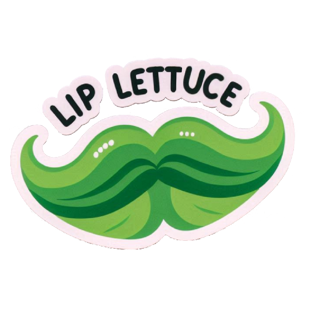 Lip Lettuce Sticker