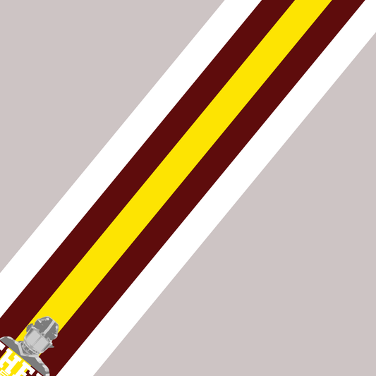 Bandes Autocollantes (Jaune-Mauve)