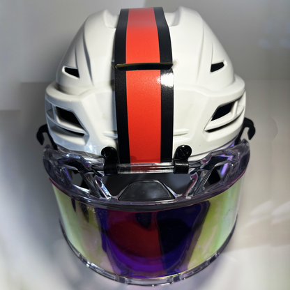 Bleed Black Helmet Stripes