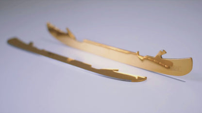 Gold Skate Blades